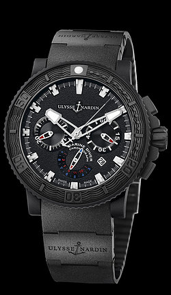 Replica Ulysse Nardin Black Sea Chronograph 353-92-3C replica Watch